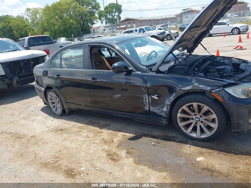 2011 BMW 328I VIN: WBAPH5G58BNM80152 Lot: 39879308