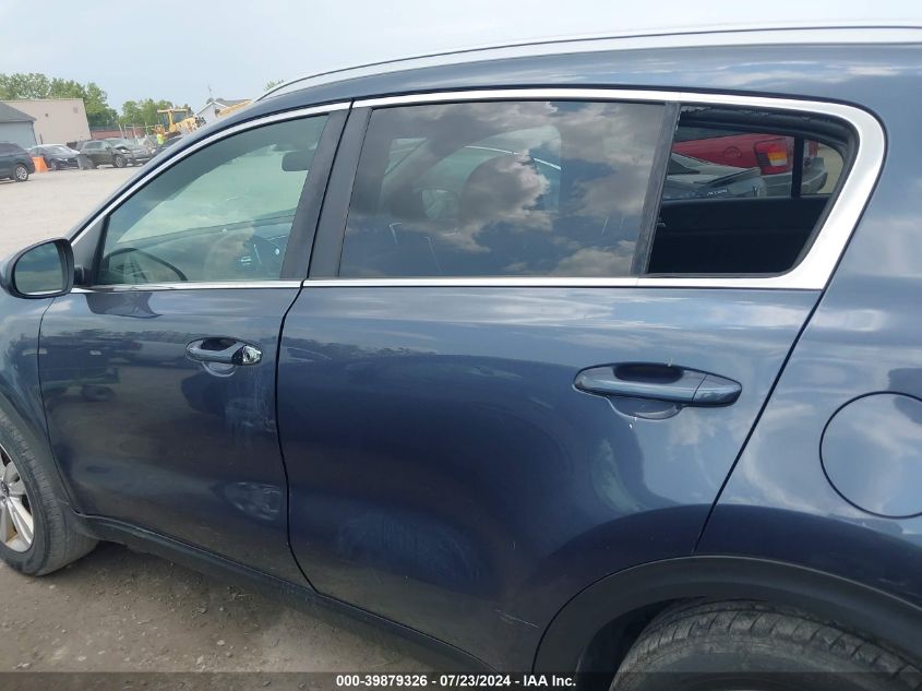 2019 Kia Sportage Lx VIN: KNDPMCAC4K7501478 Lot: 39879326