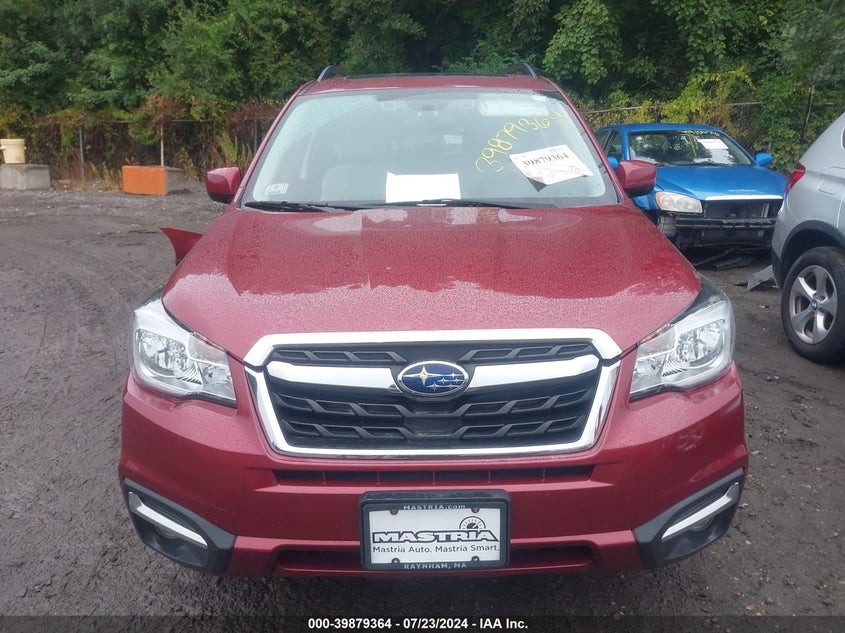 2018 Subaru Forester 2.5I Premium VIN: JF2SJAGC4JH520086 Lot: 39879364