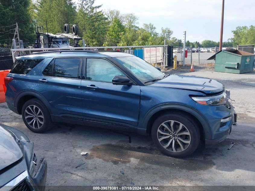 2020 Ford Explorer St VIN: 1FM5K8GC8LGA74997 Lot: 39879381