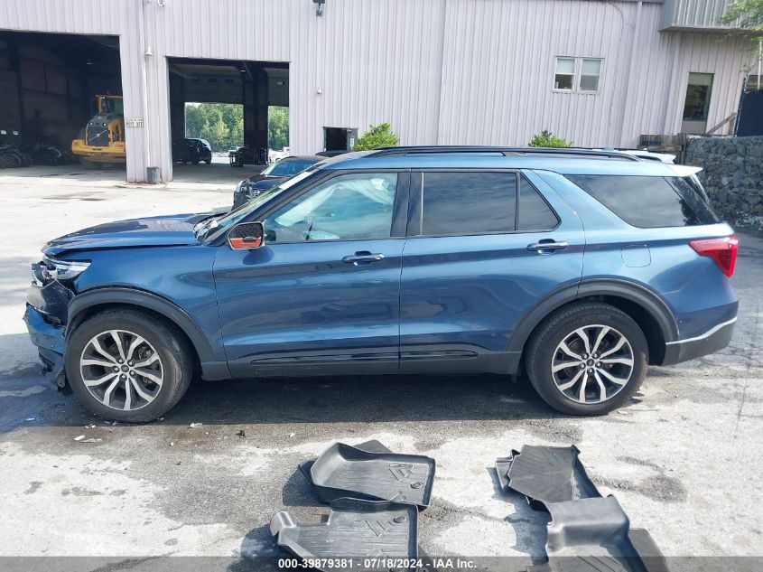 2020 Ford Explorer St VIN: 1FM5K8GC8LGA74997 Lot: 39879381