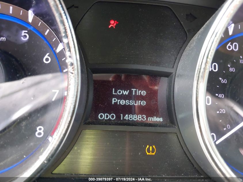 2012 Hyundai Sonata Limited VIN: 5NPEC4AC6CH448781 Lot: 39879397