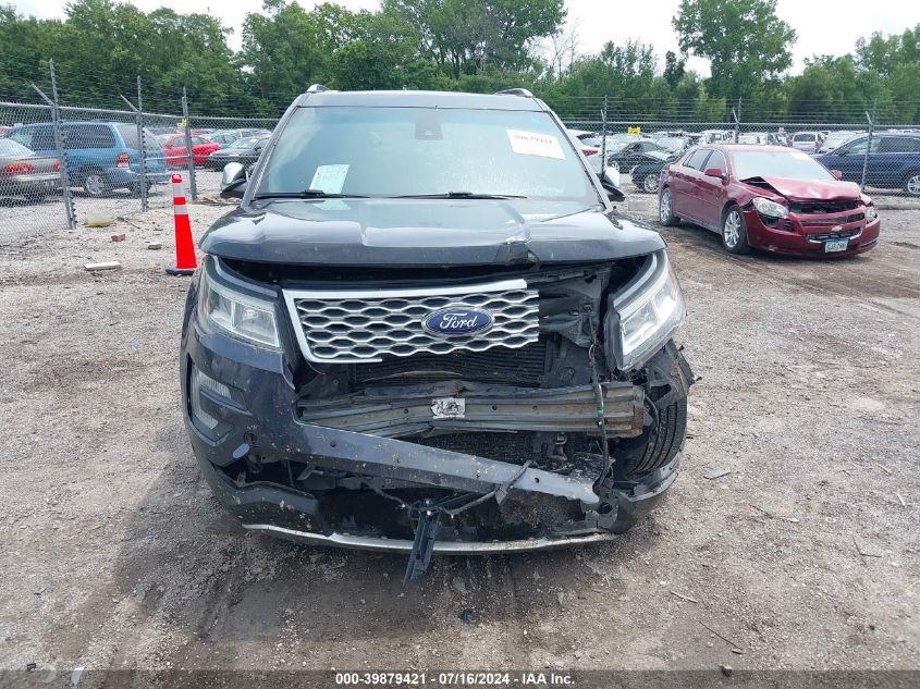 1FM5K8HTXHGA15908 2017 Ford Explorer Platinum