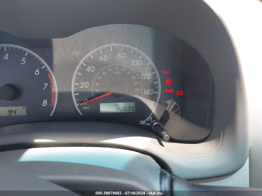 2010 Toyota Corolla VIN: 2T1BU4EE8AC522200 Lot: 39879483