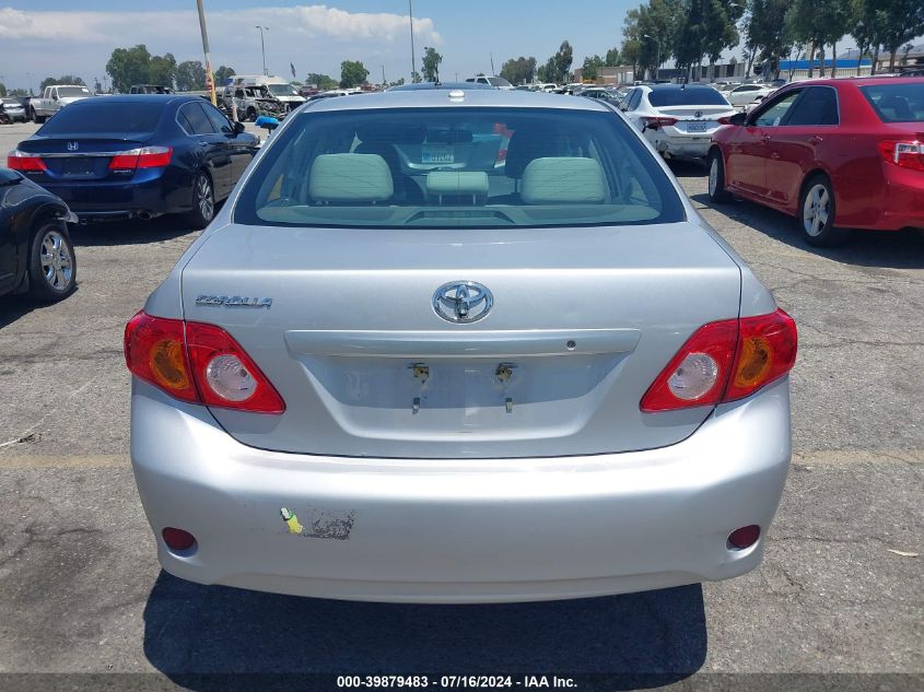 2010 Toyota Corolla VIN: 2T1BU4EE8AC522200 Lot: 39879483