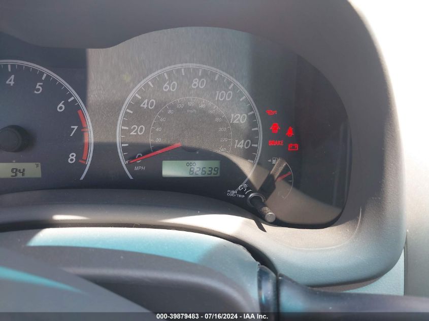 2010 Toyota Corolla VIN: 2T1BU4EE8AC522200 Lot: 39879483