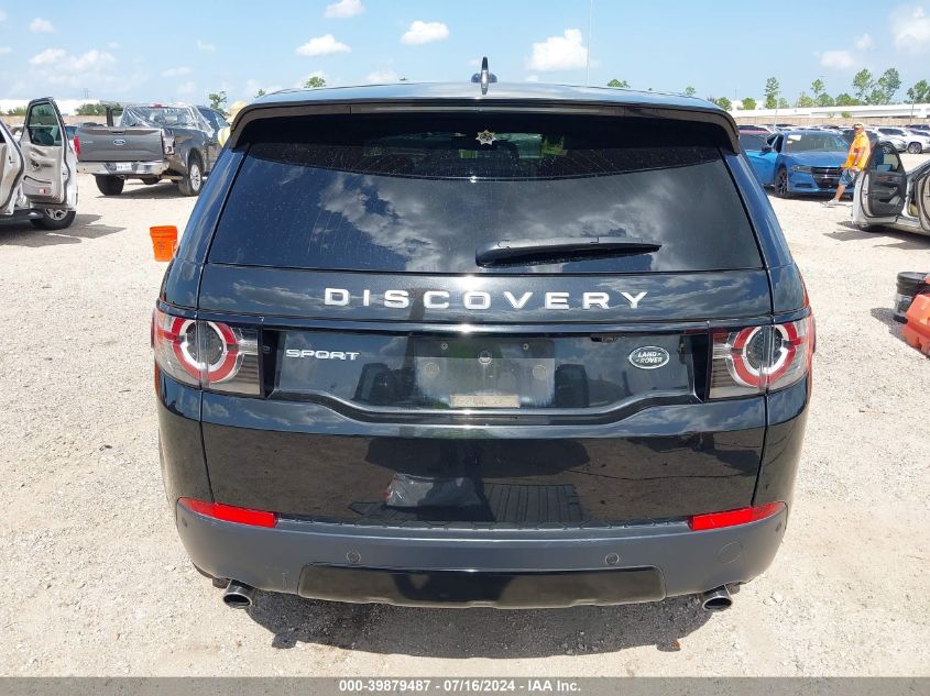 2016 Land Rover Discovery Sport Hse VIN: SALCR2BG1GH629960 Lot: 39879487