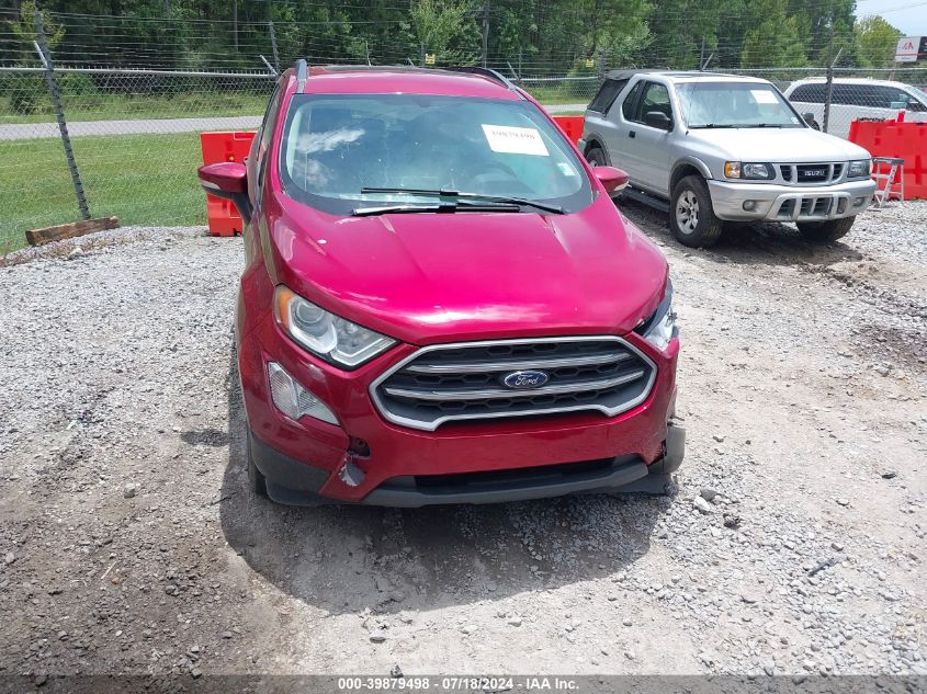 2019 Ford Ecosport Se VIN: MAJ3S2GE8KC257953 Lot: 39879498