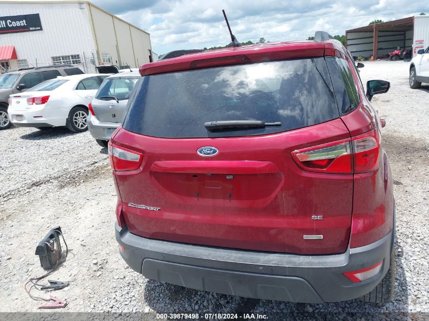 MAJ3S2GE8KC257953 2019 Ford Ecosport Se