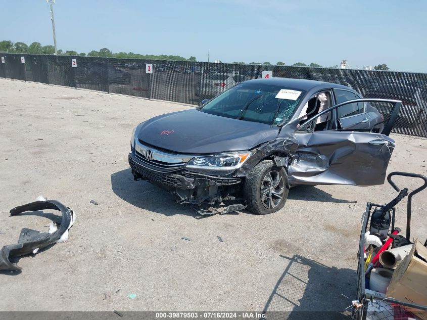 1HGCR2F39GA234580 2016 Honda Accord Lx