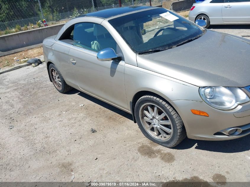 2007 Volkswagen Eos 2.0T VIN: WVWFA71F87V040312 Lot: 39879519