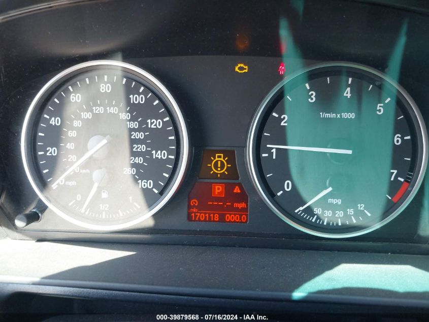 2009 BMW 535I VIN: WBANW13509C162088 Lot: 39879568