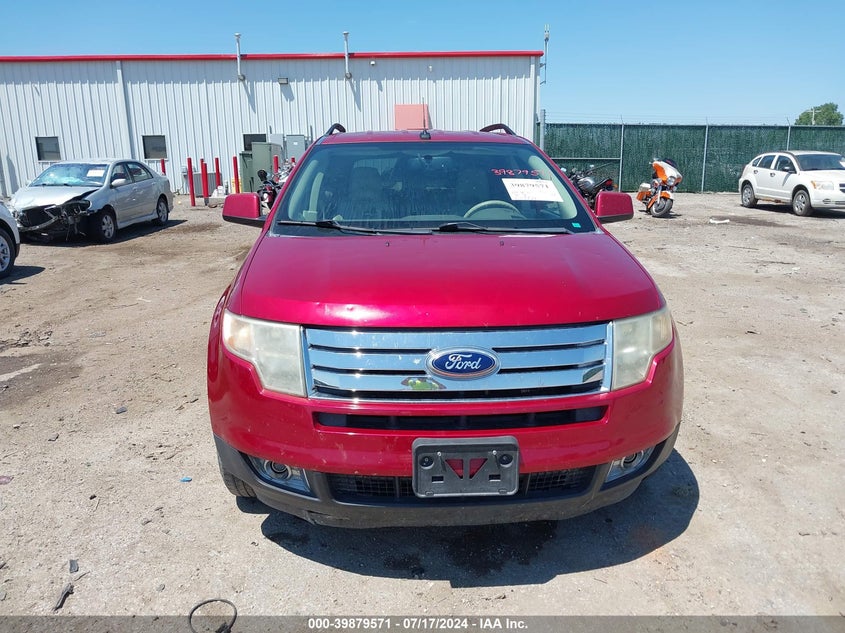 2008 Ford Edge Sel VIN: 2FMDK48C28BB10474 Lot: 39879571