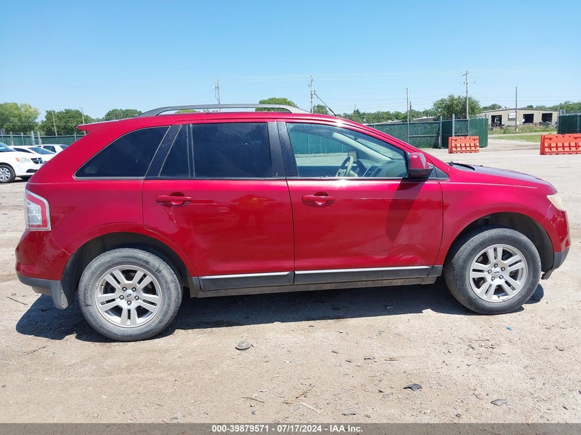 2008 Ford Edge Sel VIN: 2FMDK48C28BB10474 Lot: 39879571
