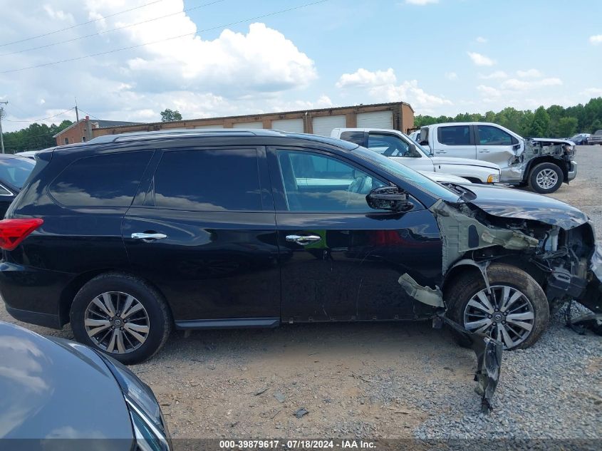 2018 Nissan Pathfinder Sv VIN: 5N1DR2MM5JC634707 Lot: 39879617