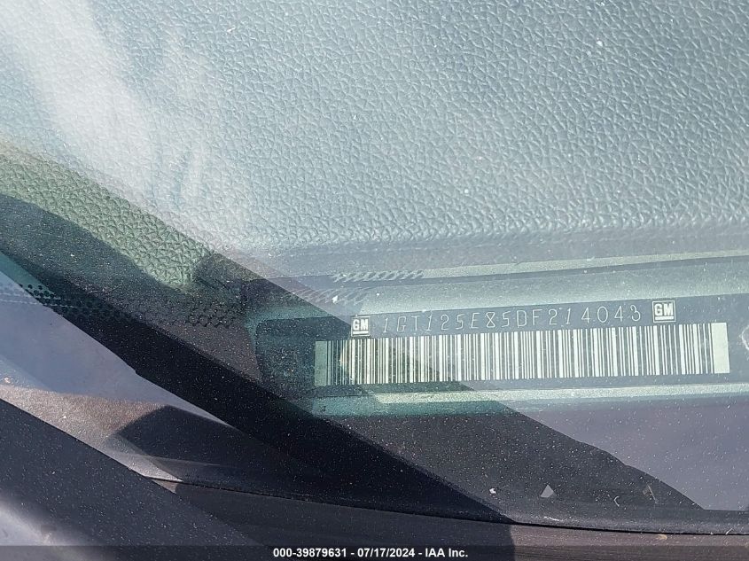 2013 GMC Sierra 2500Hd Denali VIN: 1GT125E85DF214043 Lot: 39879631