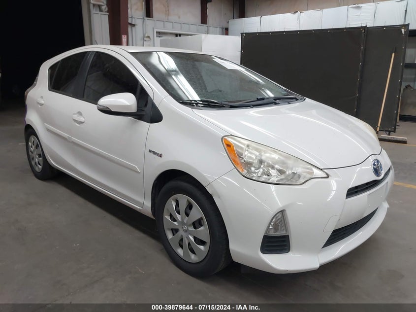 2012 Toyota Prius C Two VIN: JTDKDTB36C1003585 Lot: 39879644