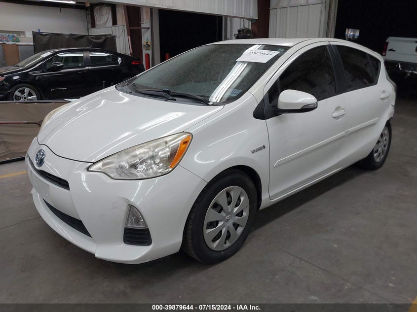 2012 Toyota Prius C Two VIN: JTDKDTB36C1003585 Lot: 39879644