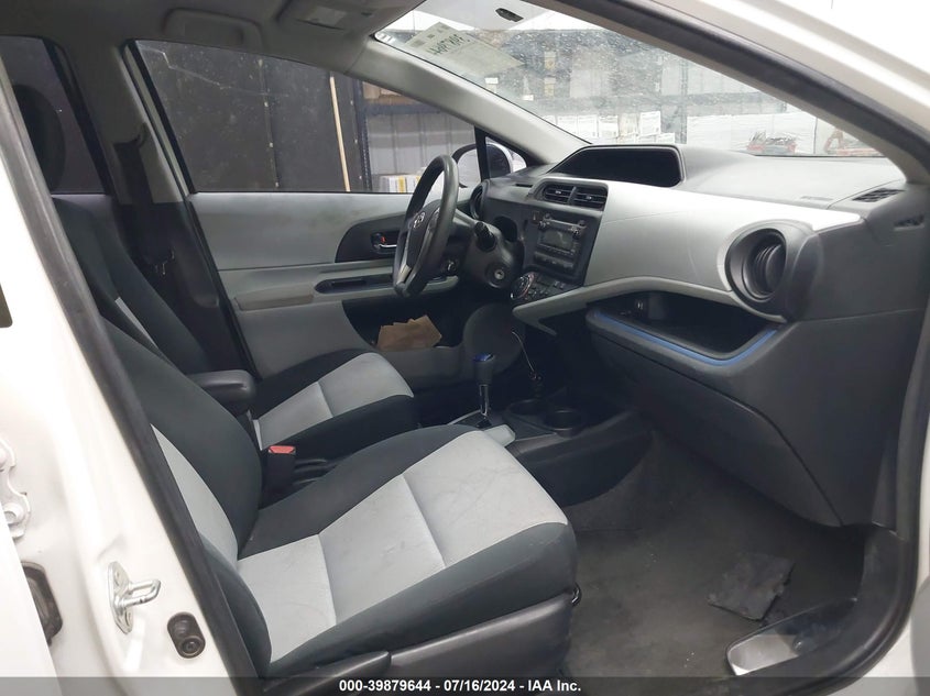 2012 Toyota Prius C Two VIN: JTDKDTB36C1003585 Lot: 39879644