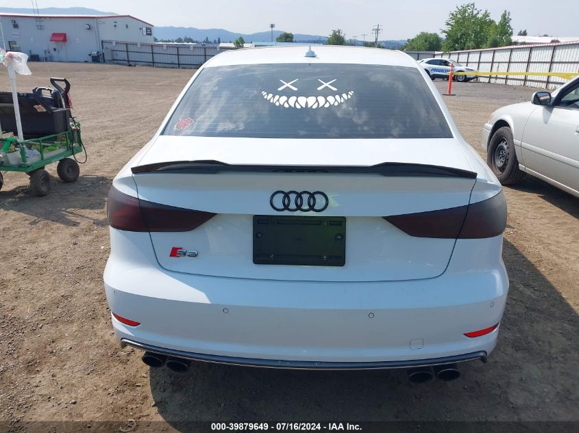 2016 Audi S3 Premium Plus VIN: WAUB1GFF1G1028711 Lot: 39879649