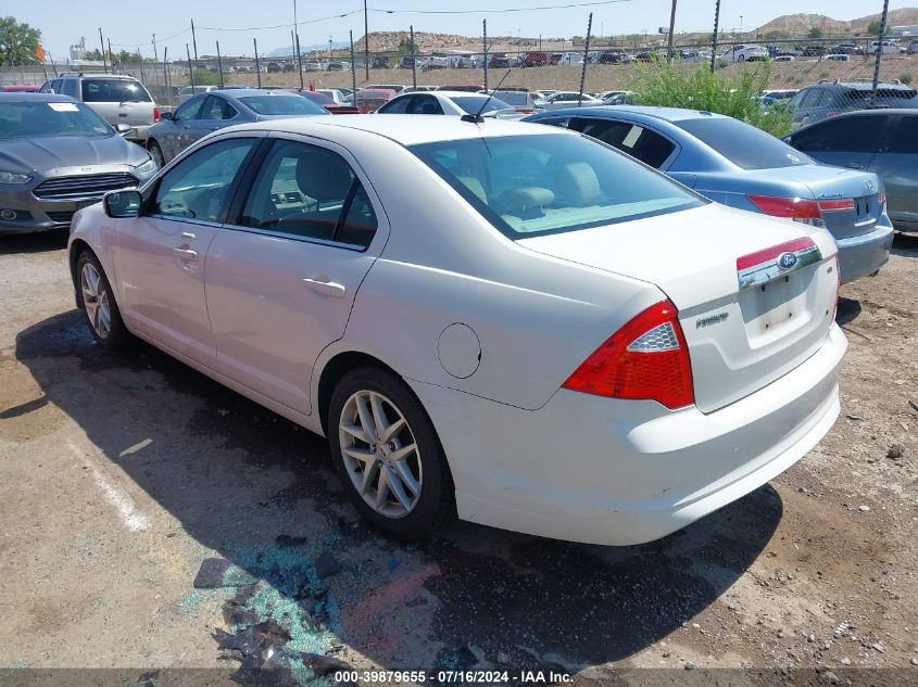 2011 Ford Fusion Sel VIN: 3FAHP0JA6BR338386 Lot: 39879655