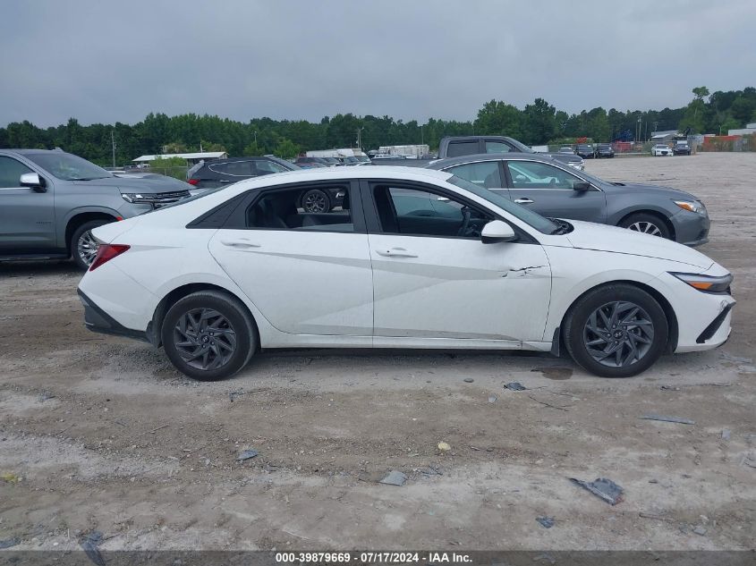 2024 HYUNDAI ELANTRA SEL - KMHLM4DG0RU707536