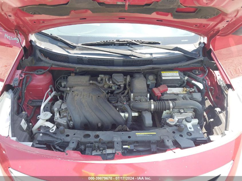 2015 Nissan Versa 1.6 S+ VIN: 3N1CN7AP2FL888817 Lot: 39879670