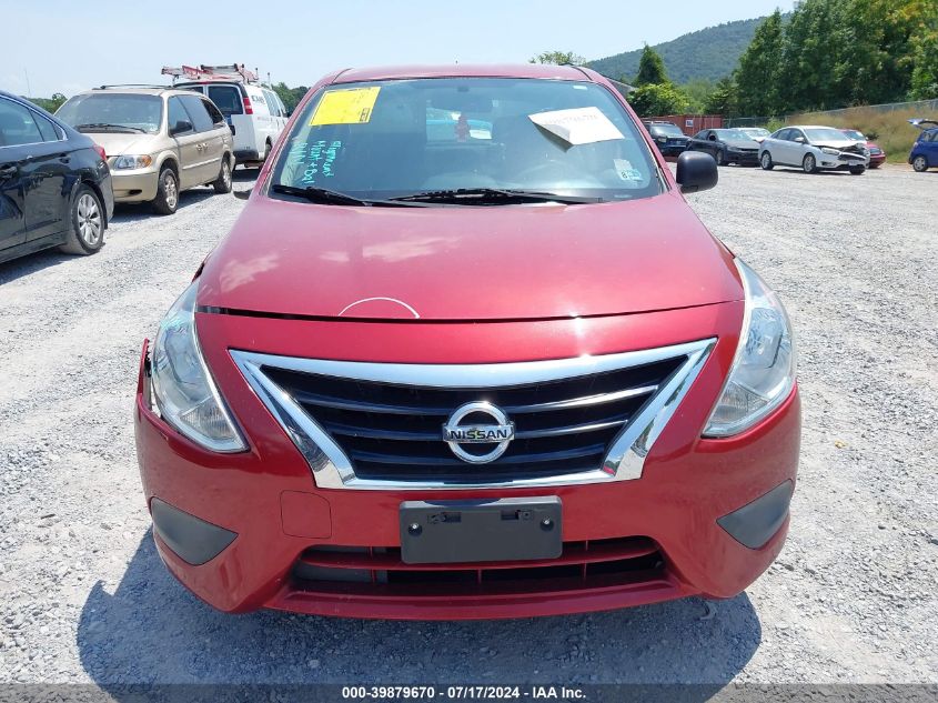 2015 Nissan Versa 1.6 S+ VIN: 3N1CN7AP2FL888817 Lot: 39879670