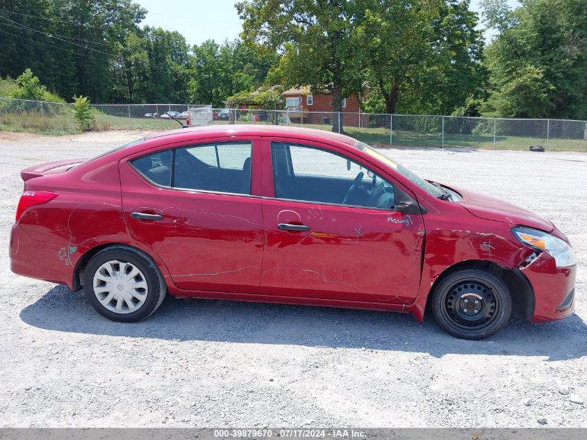2015 Nissan Versa 1.6 S+ VIN: 3N1CN7AP2FL888817 Lot: 39879670