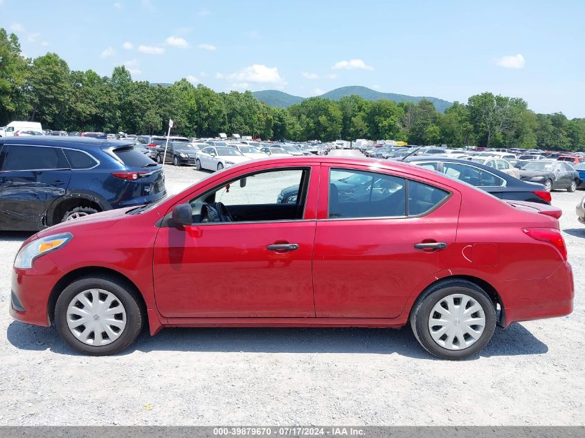 2015 Nissan Versa 1.6 S+ VIN: 3N1CN7AP2FL888817 Lot: 39879670