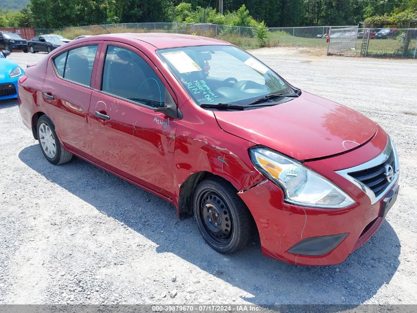 2015 Nissan Versa 1.6 S+ VIN: 3N1CN7AP2FL888817 Lot: 39879670