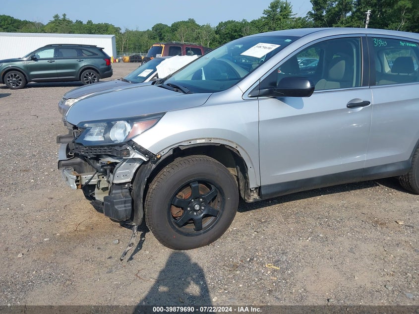 2014 Honda Cr-V Lx VIN: 2HKRM3H35EH556908 Lot: 39879690