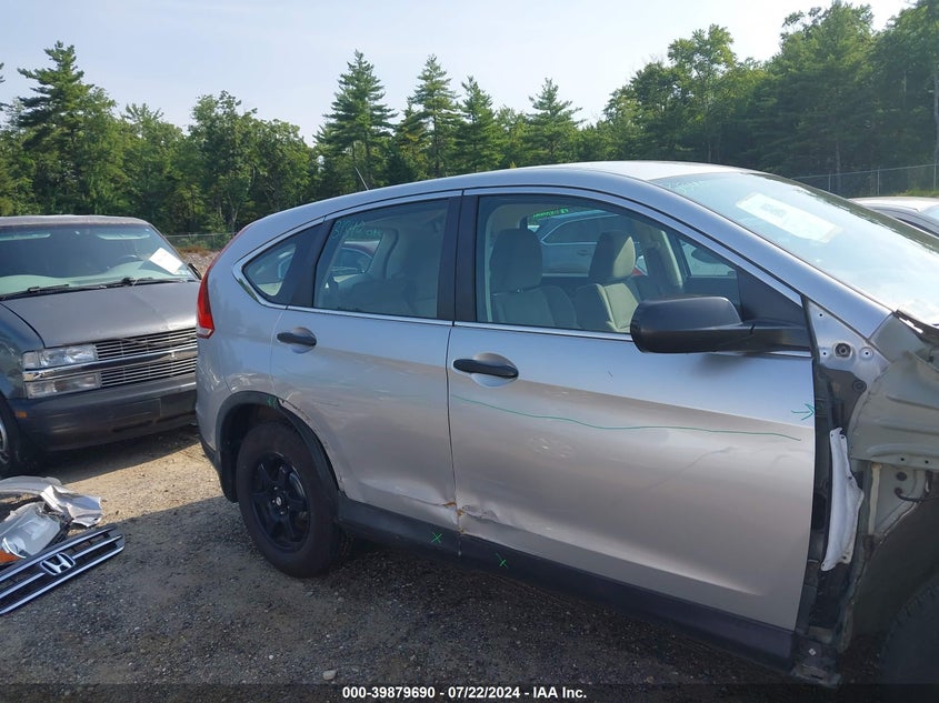 2014 Honda Cr-V Lx VIN: 2HKRM3H35EH556908 Lot: 39879690