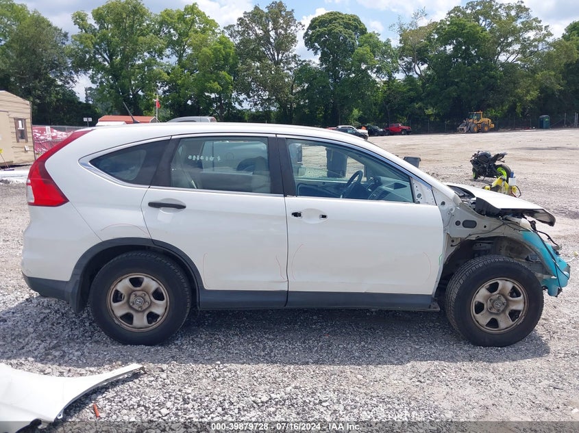 2015 Honda Cr-V Lx VIN: 5J6RM3H35FL003554 Lot: 39879728