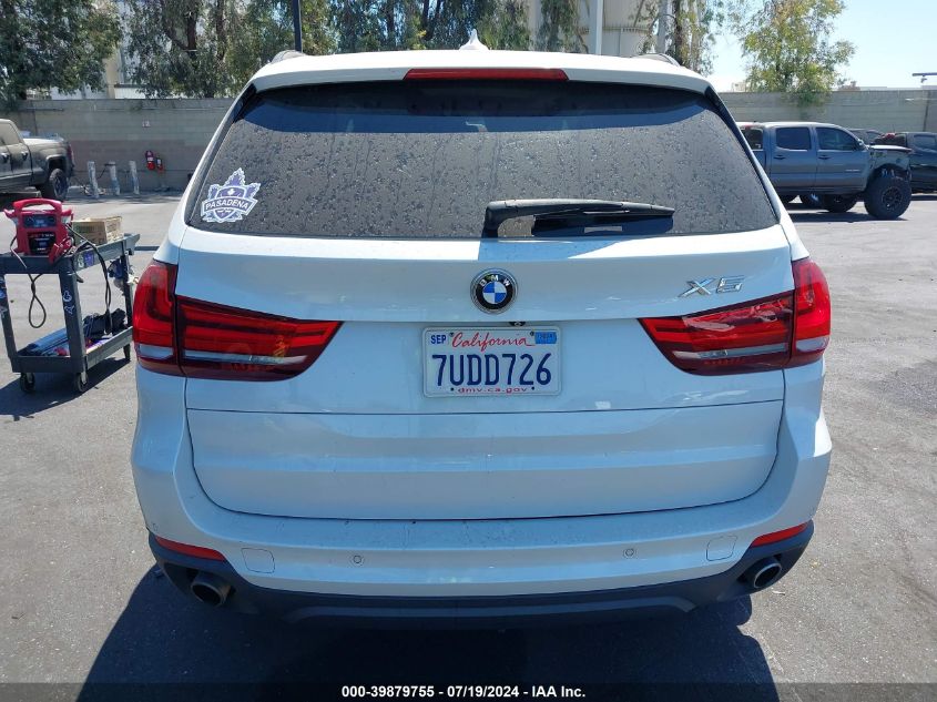 2016 BMW X5 xDrive35I VIN: 5UXKR0C59G0U11041 Lot: 39879755