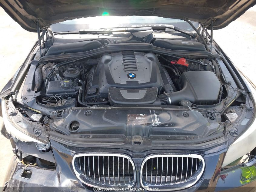 2008 BMW 550I VIN: WBANW53568CT54461 Lot: 39879786