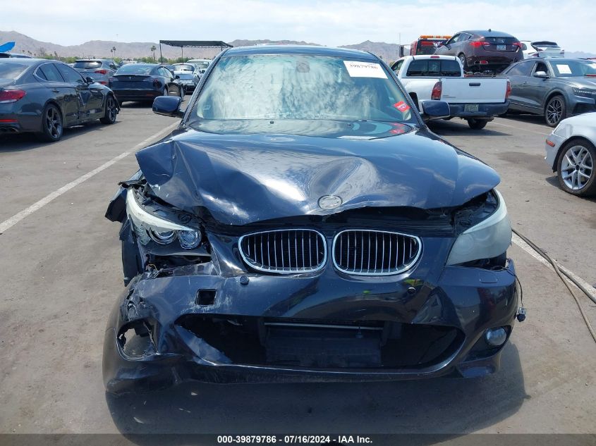 2008 BMW 550I VIN: WBANW53568CT54461 Lot: 39879786