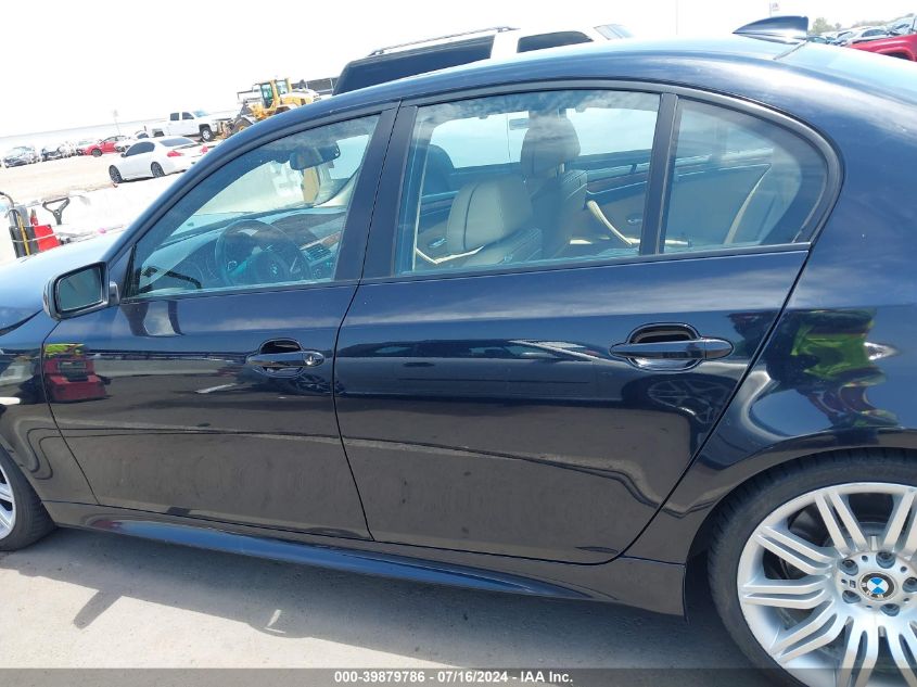 2008 BMW 550I VIN: WBANW53568CT54461 Lot: 39879786