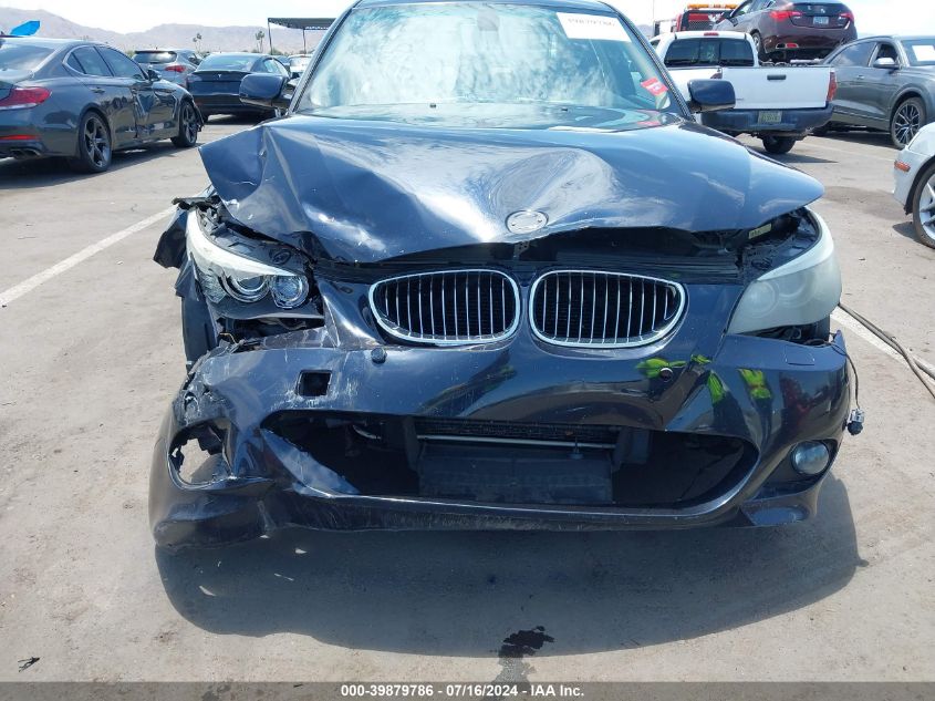 2008 BMW 550I VIN: WBANW53568CT54461 Lot: 39879786