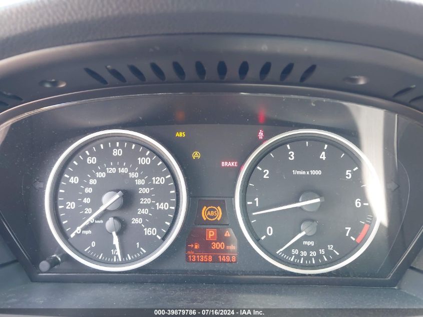 2008 BMW 550I VIN: WBANW53568CT54461 Lot: 39879786