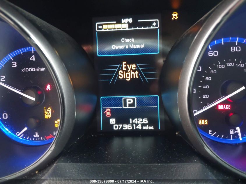 2018 Subaru Outback 2.5I Premium VIN: 4S4BSAHC7J3368047 Lot: 39879800