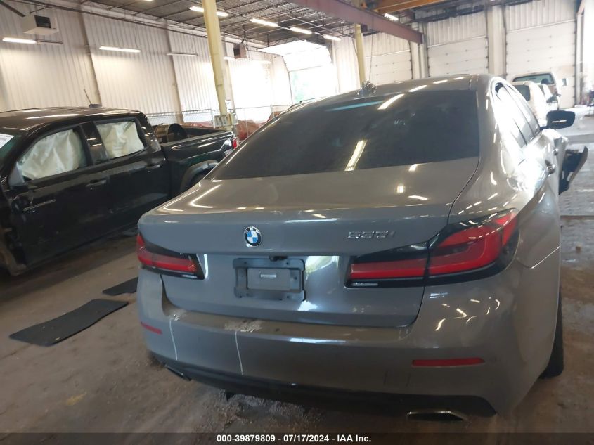 2021 BMW 530I VIN: WBA53BH02MWW96910 Lot: 39879809