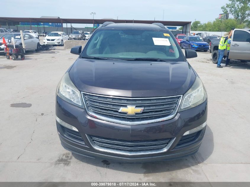 2016 Chevrolet Traverse Ls VIN: 1GNKRFED1GJ237329 Lot: 39879818