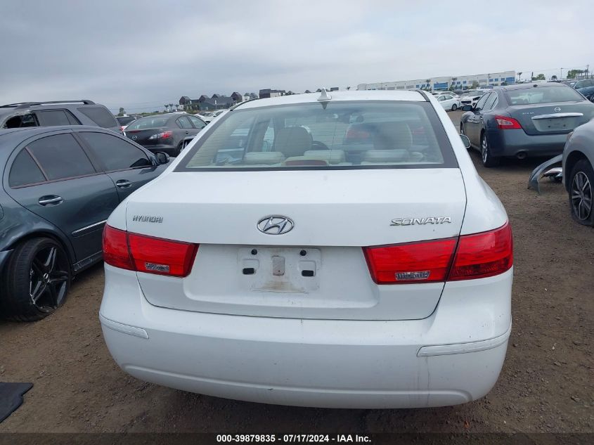 2009 Hyundai Sonata Gls VIN: 5NPET46C69H536487 Lot: 39879835