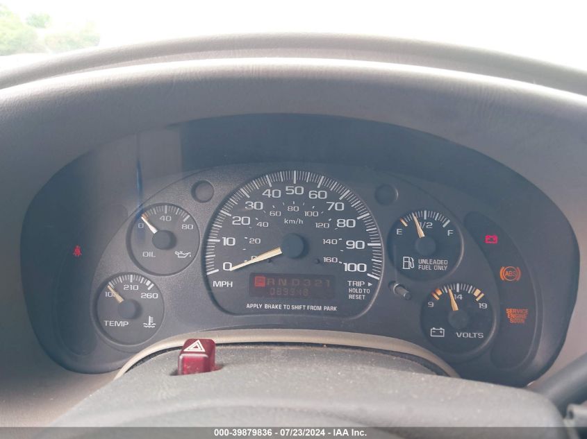 2002 Chevrolet Astro VIN: 1GCDM19X22B134575 Lot: 39879836