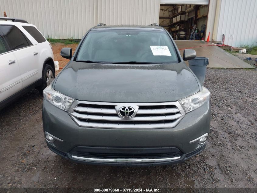 2013 Toyota Highlander Se V6 VIN: 5TDBK3EH9DS242937 Lot: 39879860