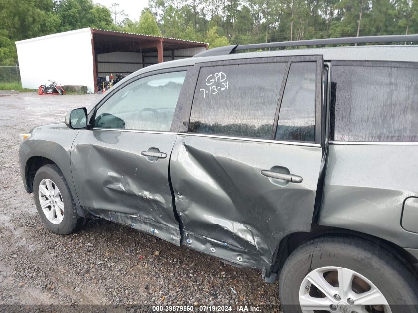 2013 Toyota Highlander Se V6 VIN: 5TDBK3EH9DS242937 Lot: 39879860