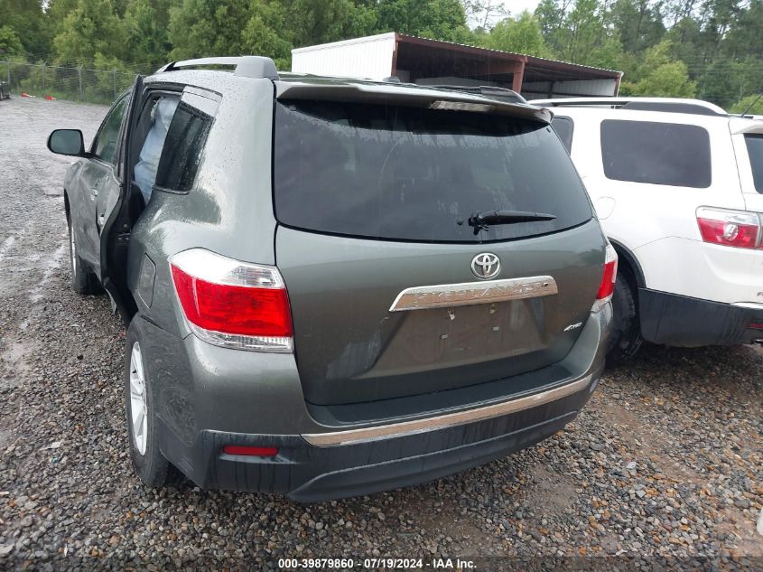 2013 Toyota Highlander Se V6 VIN: 5TDBK3EH9DS242937 Lot: 39879860