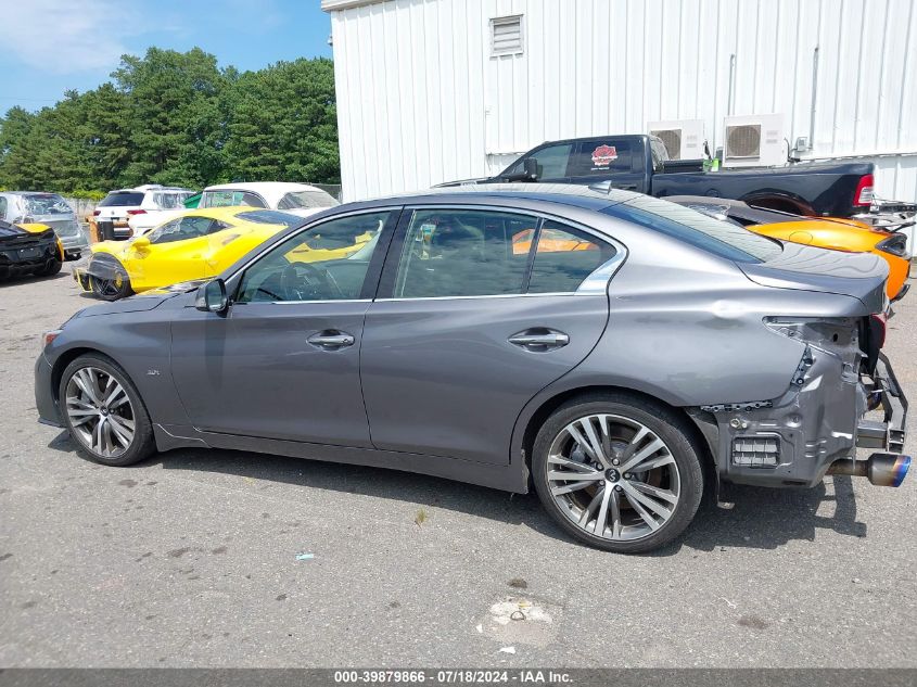 2018 Infiniti Q50 3.0T Sport VIN: JN1EV7AR0JM445025 Lot: 39879866