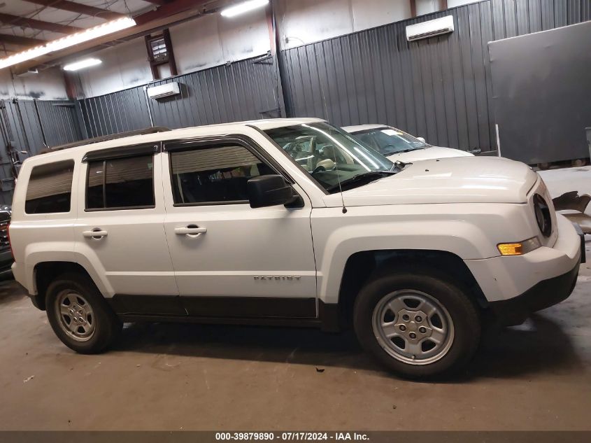 2015 Jeep Patriot Sport VIN: 1C4NJPBB4FD371366 Lot: 39879890